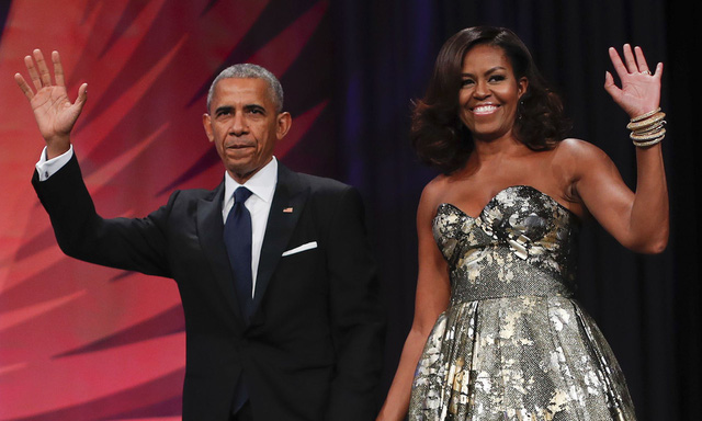 Cựu Tổng thống Barack Obama và Đệ nhất phu nhân Michelle Obama (Ảnh: Guardian)