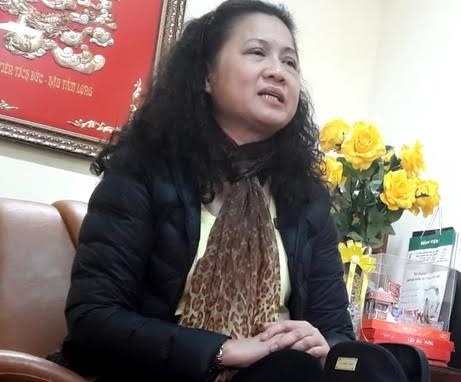 Quận Cầu Giấy chính thức khai trừ Đảng đối với bà Tạ Thị Bích Ngọc (Ảnh: Vietnamnet)