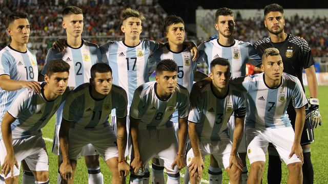 U20 Argentina chưa phải là các ngôi sao tầm thế giới nên sức hút của họ chưa quá lớn (ảnh: Trọng Vũ)