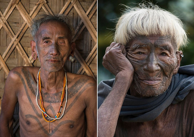 Mật mã đáng sợ trên da người sống của thổ dân Ấn Độ