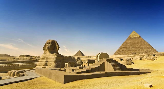 Kỳ quan kim tự tháp và tượng nhân sư