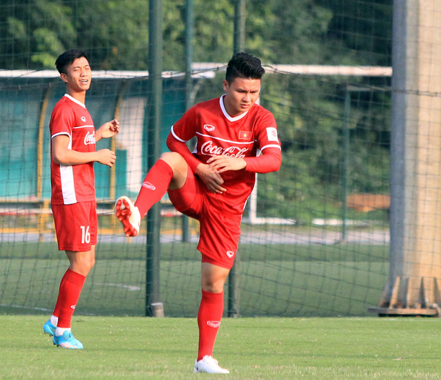 Quang Hải trở lại tập luyện cùng đội tuyển Việt Nam - Ảnh 5.