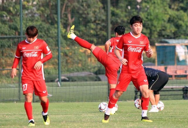 Quang Hải trở lại tập luyện cùng đội tuyển Việt Nam - Ảnh 6.