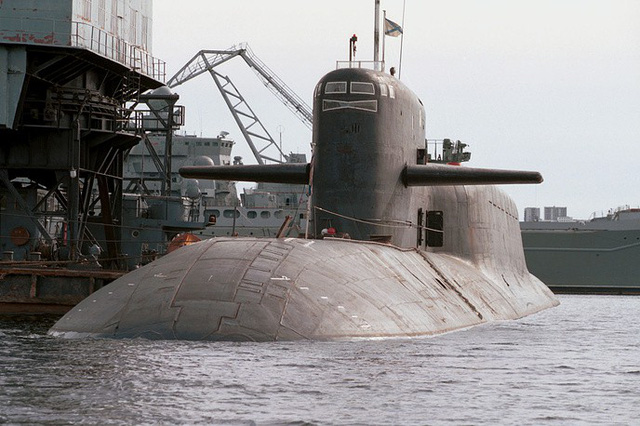 Hạm đội phương Bắc Nga tiếp nhận nhiều tàu ngầm chạy bằng năng lượng hạt nhân, trong đó có tàu Novomoskovsk.