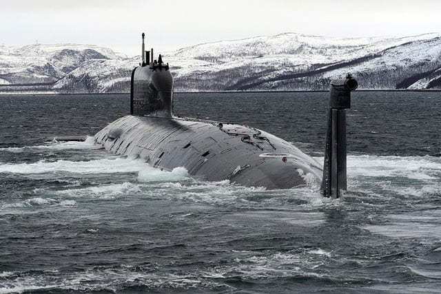 Tàu ngầm hạt nhân Severodvinsk là một trong số 41 tàu ngầm của Hạm đội phương Bắc Nga.
