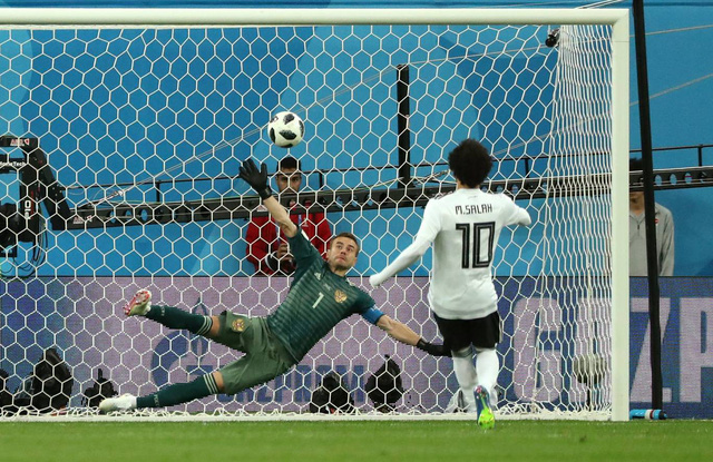   Phút 73, Salah ghi bàn từ chấm 11m, nhen lại hi vọng có điểm cho Ai Cập  