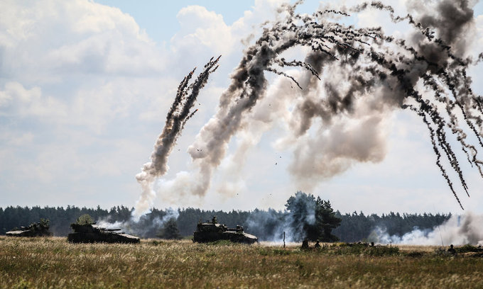 Cuộc tập trận của 18.000 lính NATO sát biên giới Nga
