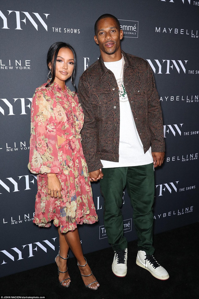   Karrueche Tran và bạn trai  