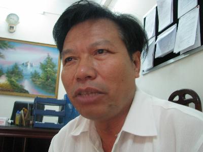 Ông Hoàng Đình Yên, Phó Cục trưởng Cục Khai thác & bảo vệ NLTS (Bộ NN - PTNT)