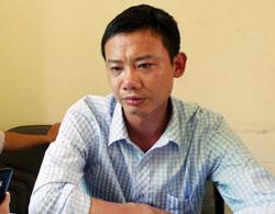 Nhà báo Hán Phi Long, Đài tiếng nói Việt Nam. Ảnh: NLĐ.