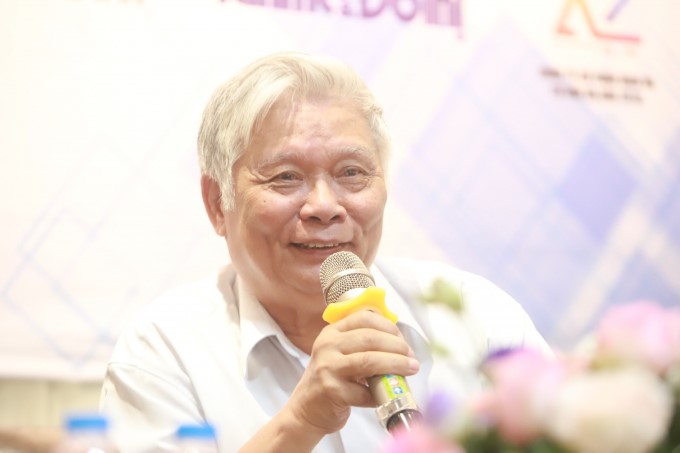 Mr. Nguyen Dinh Luong - former Head of BTA Negotiation Team. Photo: Quang Tan.