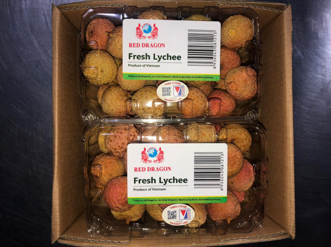 Vietnamese Thieu lychee exported to Japan.