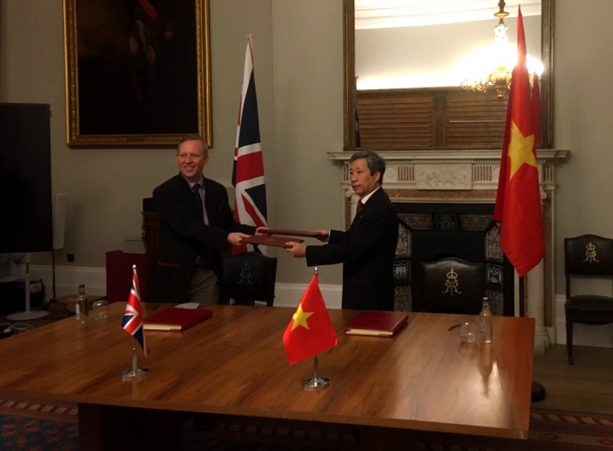 UKVFTA Agreement signing ceremony on 11 December 2020. 