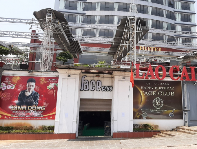 Quán bar Face Club nổi tiếng ở Lào Cai. Ảnh: X.Thành.