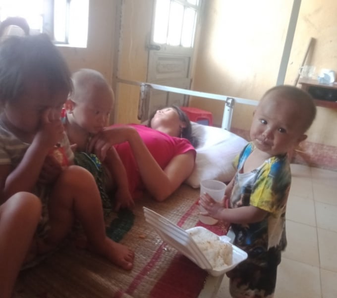 Cả gia đình Giàng Đỗ Chai đã hồi phục sức khoẻ sau khoảng 7 ngày đi xe máy từ Lâm Đồng về Lào Cai. Ảnh: NVCC