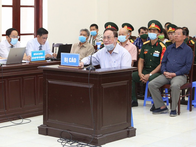 Cựu thứ trưởng Bộ Quốc phòng Nguyễn Văn Hiến bị đề nghị xử phạt 3-4 năm tù. Ảnh: A.Lúy.
