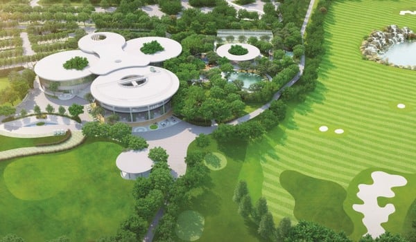 Tổng Công ty Bình Dương góp vốn xây dựng sân golf Thái Hòa bằng quyền sử dụng đất. Ảnh ST.