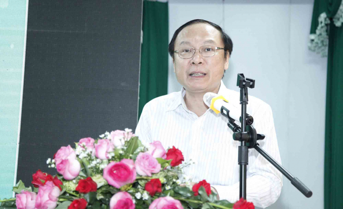 Thứ trưởng Bộ TN-MT Lê Công Thành phát biểu tại Hội nghị.
