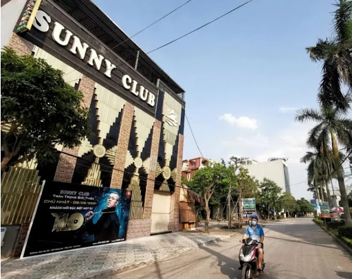 Quán bar karaoke Sunny, nơi được coi là ổ dịch Covid-19 tại Vĩnh Phúc.