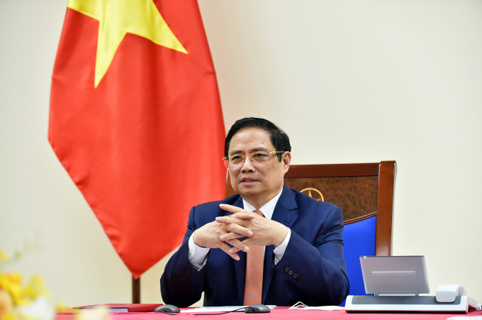 Thủ tướng Phạm Minh Chính khẳng định Việt Nam luôn coi trọng quan hệ Đối tác chiến lược với Đức, mong muốn làm sâu sắc hơn quan hệ gần gũi và tin cậy giữa hai nước trên mọi lĩnh vực. Ảnh: VGP/Nhật Bắc.