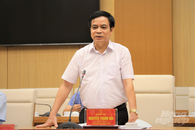 Phó Chủ tịch UBND tỉnh Phú Thọ Nguyễn Thanh Hải cho biết trên địa bàn tỉnh vẫn còn nhiều lò giết mổ nhỏ lẻ. Ảnh: Phạm Hiếu.