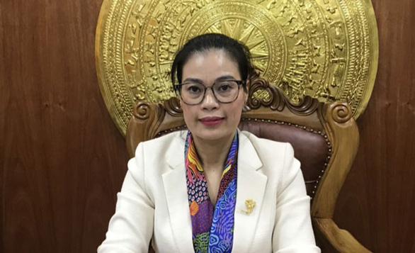 Bà Bạch Liên Hương, Giám đốc Sở Lao động - Thương binh và Xã hội Hà Nội.