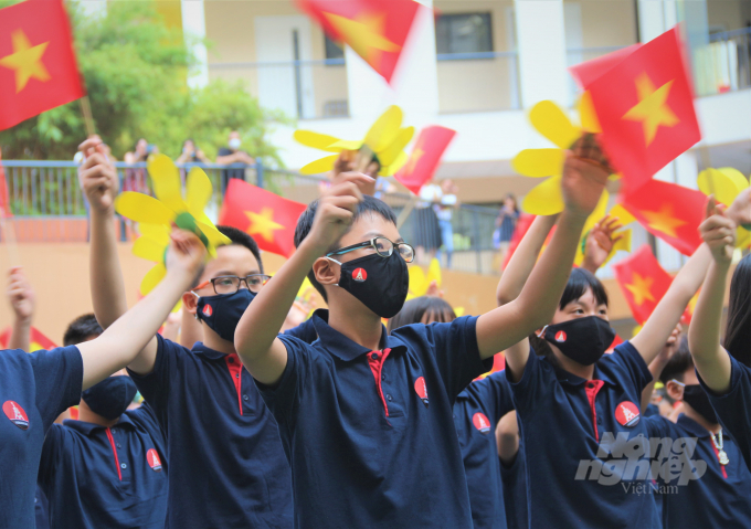 Nhiều tỉnh thành sẽ cho học sinh tựu trường vào ngày 1/9, khai giảng vào ngày 5/9 tới đây. Ảnh: Phạm Hiếu