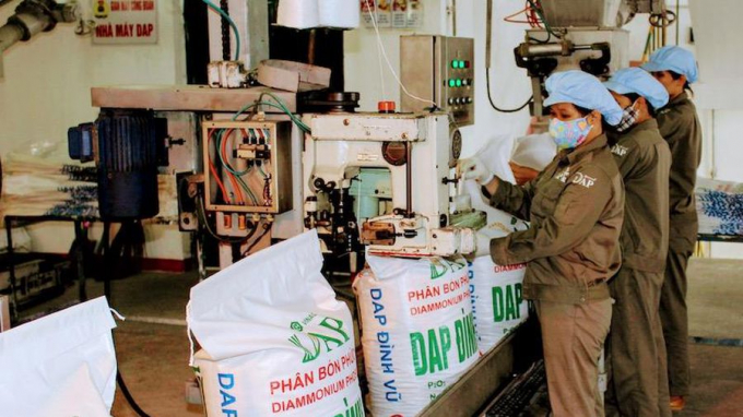 DAP Vinachem và Lân Ninh Bình là hai doanh nghiệp phân bón lớn của Việt Nam trực thuộc Tập đoàn Hóa chất Việt Nam. Ảnh: DDV.