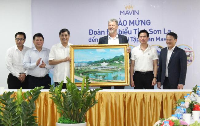 Tập đoàn Mavin đang tiến hành khảo sát và dự kiến đầu tư khoảng 600 tỷ đồng vào các dự án nông nghiệp tại tỉnh Sơn La. Ảnh: Vũ Toan.