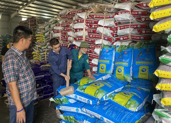 According to the Vietnam Fertilizer Association, the Government should choose a solution to increase taxes to limit exports because the current law does not prohibit the export of fertilizers. Photo: NH.