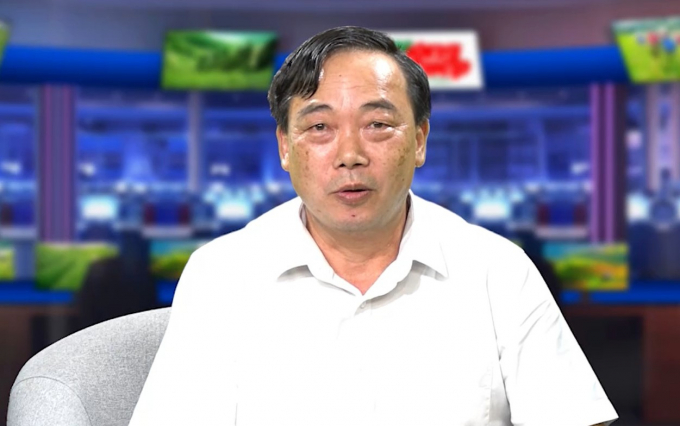 Ông Phạm Văn Duy, Phó Cục trưởng Cục Chế biến và Phát triển thị trường nông sản (Bộ NN-PTNT). Ảnh: Nguyên Huân.