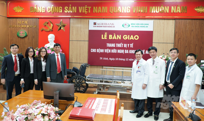 Lãnh đạo Bệnh viện hữu nghị đa khoa Nghệ An khẳng định mối quan hệ giữa hai đơn vị vì mục tiêu chung là chăm sóc tốt nhất sức khỏe cho nhân dân. Ảnh: Hoài Thu