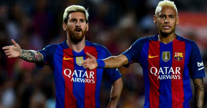 Lionel Messi đang muốn đoàn tụ với Neymar. 