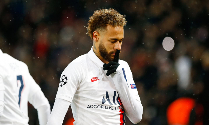 Neymar bị giảm lương tại PSG. Ảnh: Dailymail. 