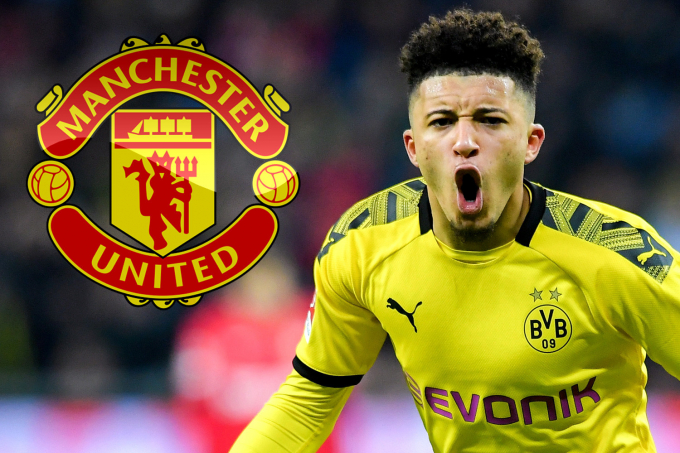 Jadon Sancho đã đạt thỏa thuận với Man Utd. Ảnh: The Sun.