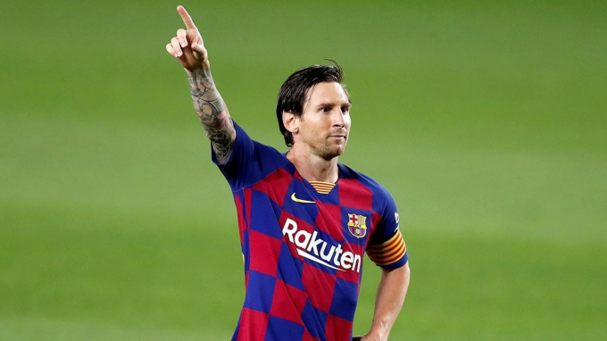 Messi và các đồng đội tiếp tục thắng dễ. Ảnh: AS. 