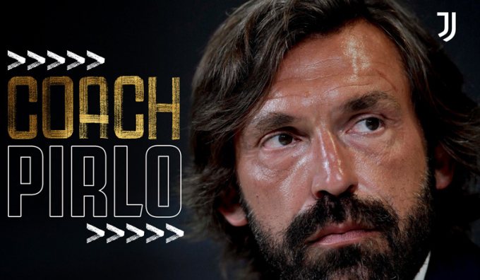 Andrea Pirlo là HLV trưởng của Juventus. Ảnh: Juventus.