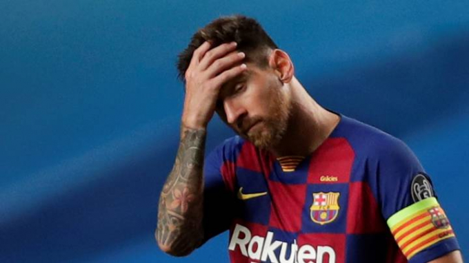 Lionel Messi ra đi vì đã chán Barcelona? Ảnh: AS.