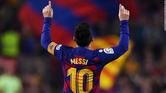 Lionel Messi quay đầu với Barcelona. Ảnh: Barcelona.