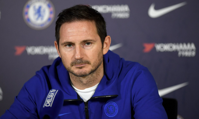 Frank Lampard đau đầu với tình hình của Chelsea. Ảnh: Chelsea.