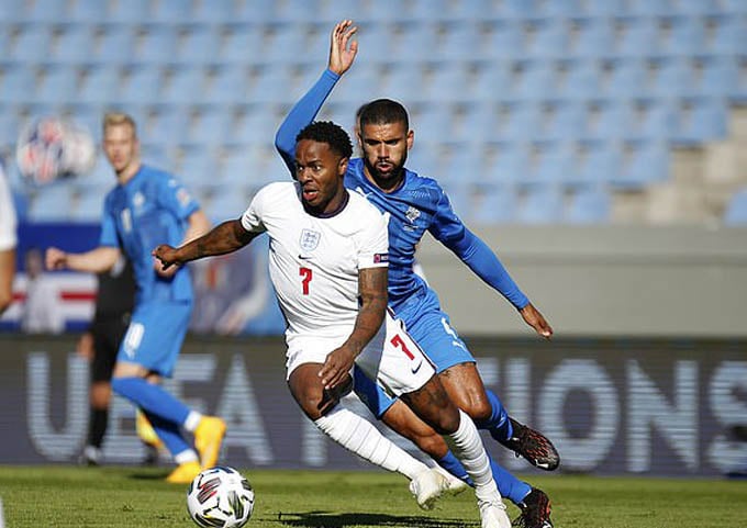 Đội tuyển Anh suýt hòa trước Iceland. Ảnh: Dailymail.