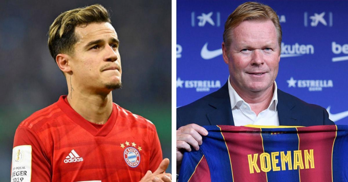 Ronald Koeman khẳng định còn chỗ cho Philippe Coutinho. Ảnh: Goonertalk.