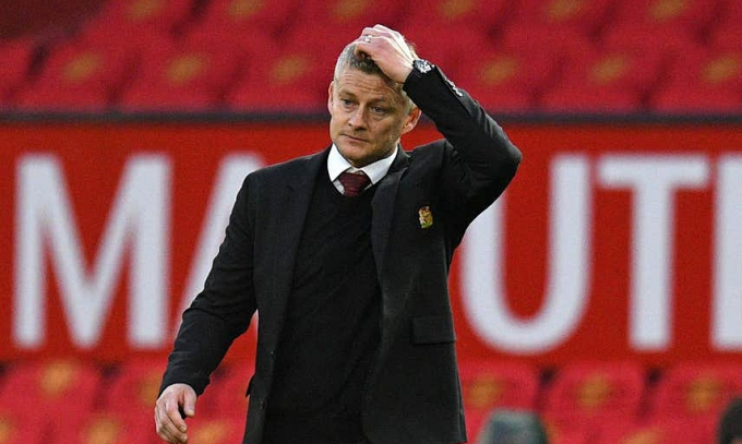 Ole Gunnar Solskjaer nhận trách nhiệm. Ảnh: Dailymail.