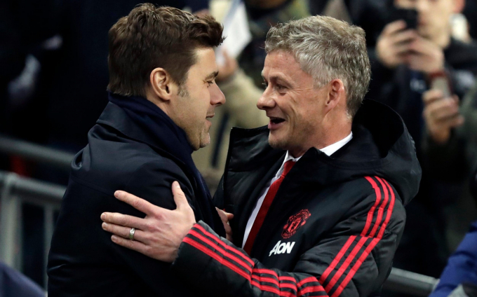 Mauricio Pochettino sẵn sàng thế chỗ Ole Gunnar Solskjaer. Ảnh: Telegraph.