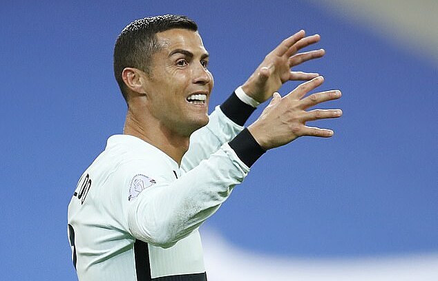 Cristiano Ronaldo đã dương tính với Covid-19. Ảnh: Dailymail.
