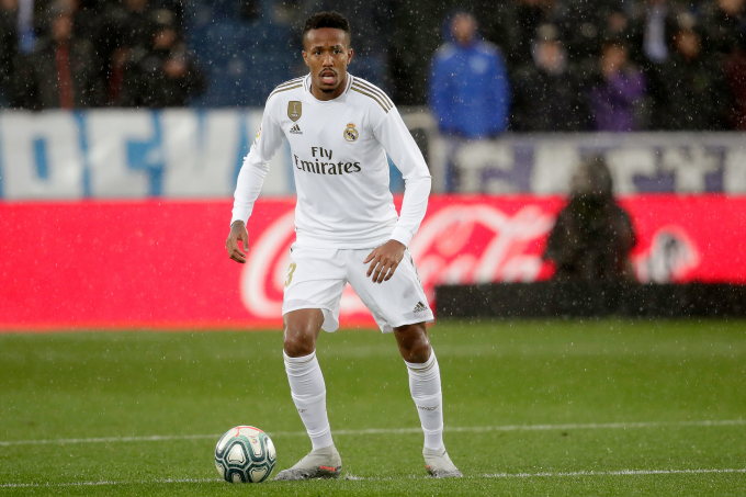 Eder Militao dương tính với Covid-19. Ảnh: Express.