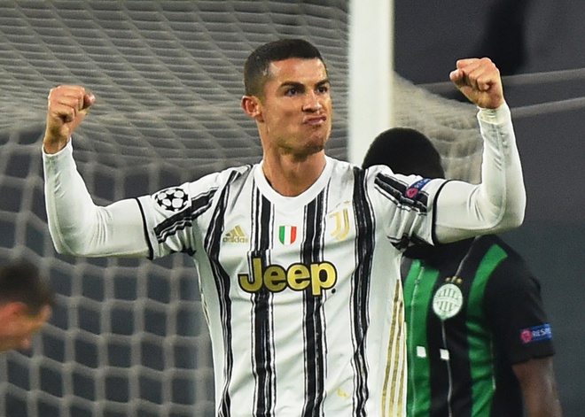 Cristiano Ronaldo tiếp tục nổ súng tại Champions League. Ảnh: Juventus.