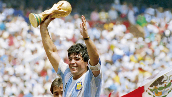 Huyền thoại Diego Maradona ra đi ở tuổi 60. Ảnh: Dailymail.