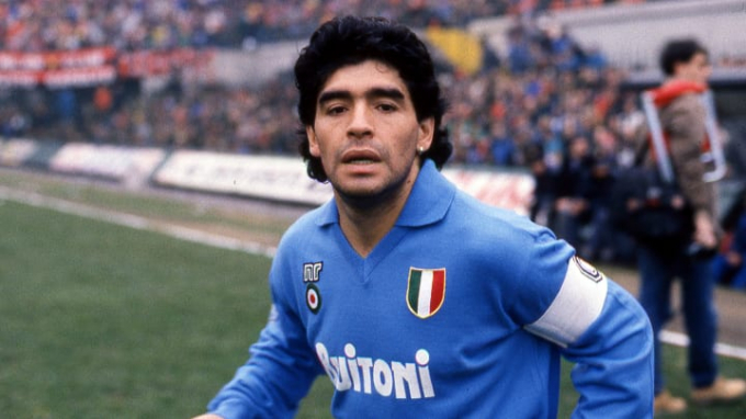 Diego Maradona qua đời ngày 25/11. Ảnh: Express.