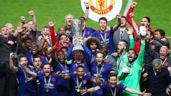 Man United từng lên ngôi tại Europa League 3 năm trước. Ảnh: Telegraphs.